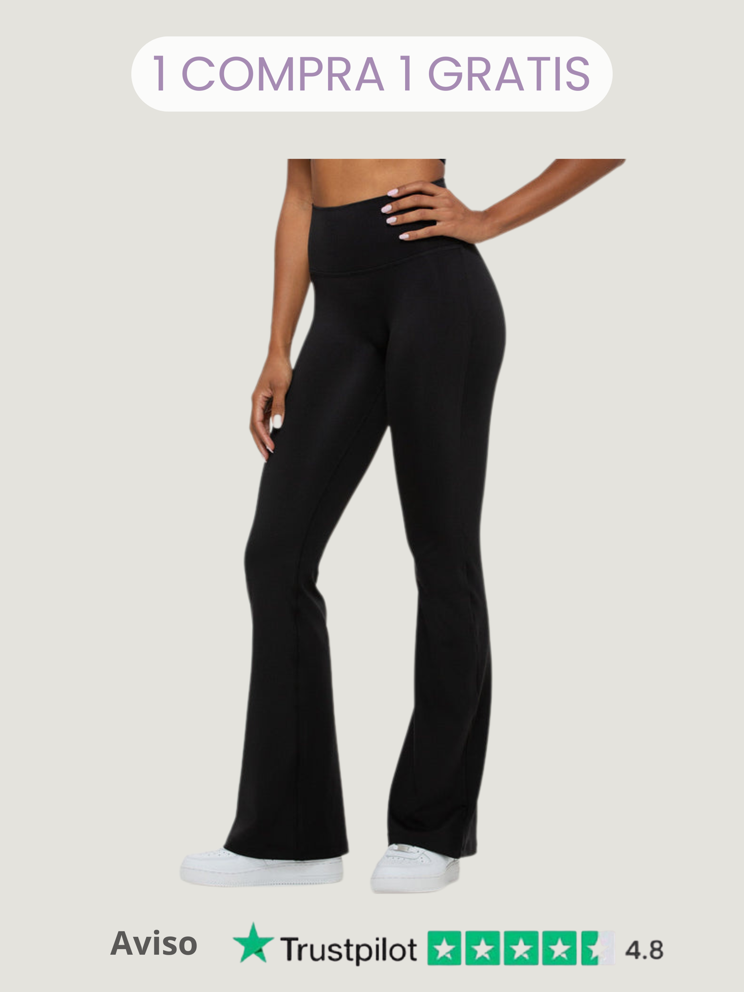 Leggings acampanados